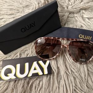 Quay High Profile Sunglasses Tortoiseshell